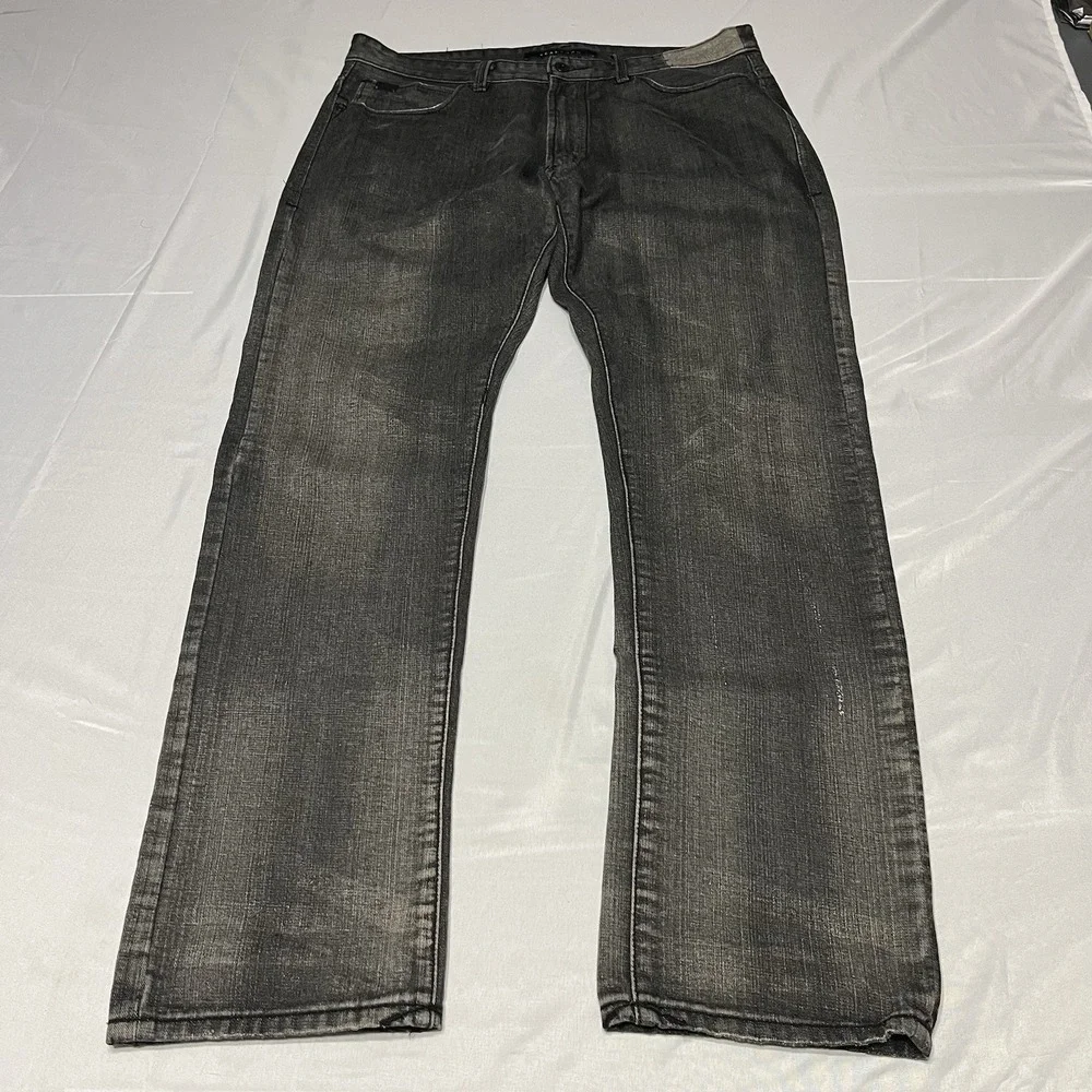 Vintage Sean John Jeans Mens 36x34 Black Fade Straight Leg Skater Grunge Y2K